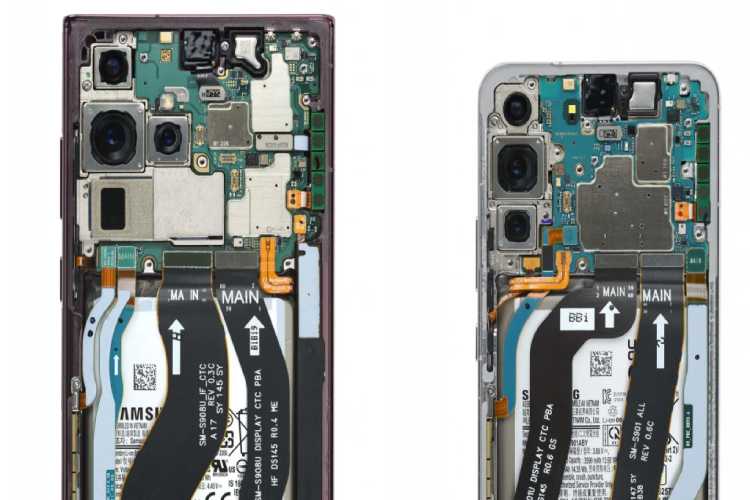 iFixit แสดงให้เห็นว่า Samsung บรรจุ S Pen ลงใน S22 Ultra